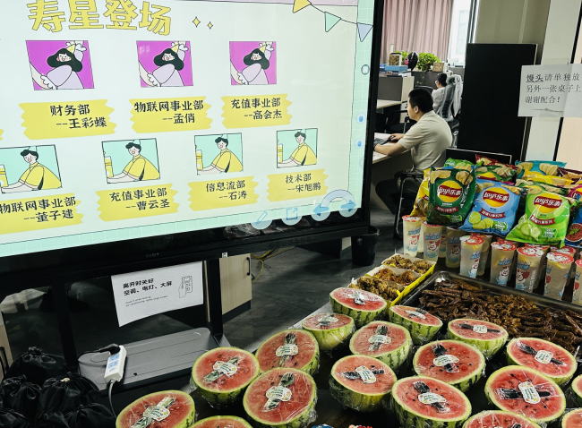 河南信金数据科技集团 - 生日活动